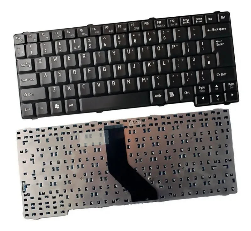 Teclado Toshiba L10 Negro Inglés