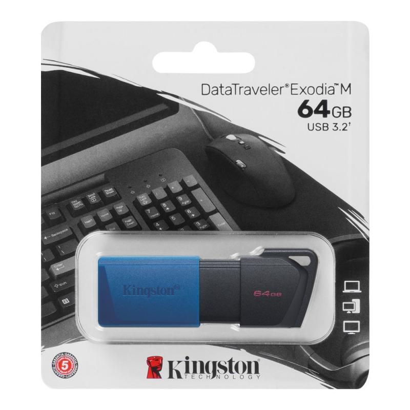 Pendrive Kingston Data Traveler Exodia 64GB USB 3.2