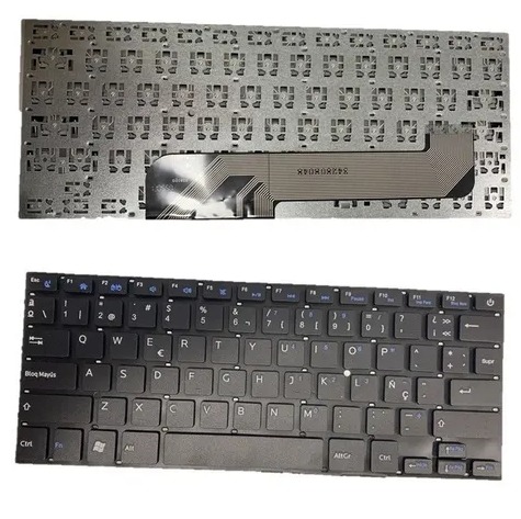 Teclado Exo Smart E19 E24 E25 sin marco Negro Español