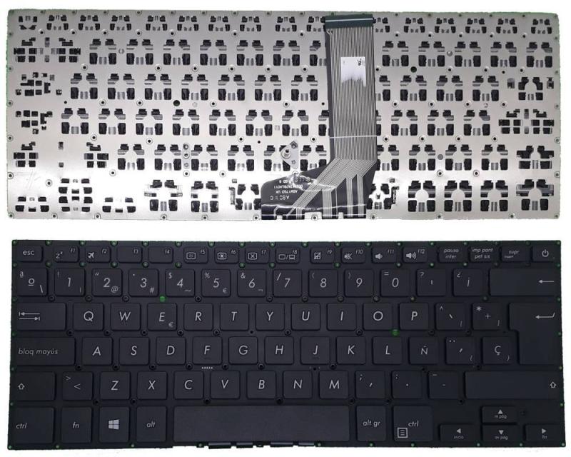 Teclado Asus X411 Sin Frame Negro Español