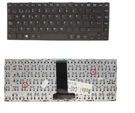Teclado Toshiba C40-b C40d-b C40t-b Negro Español