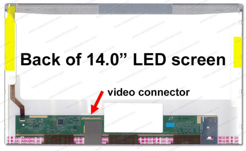 Pantalla 14.0 Led 40 Pines HD (1366x768) sin brackets