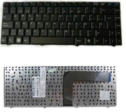 Teclado BGH M400 WiFi "F4" Negro Español