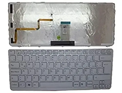 Teclado Sony Vaio Sve141 retroiluminado blanco español