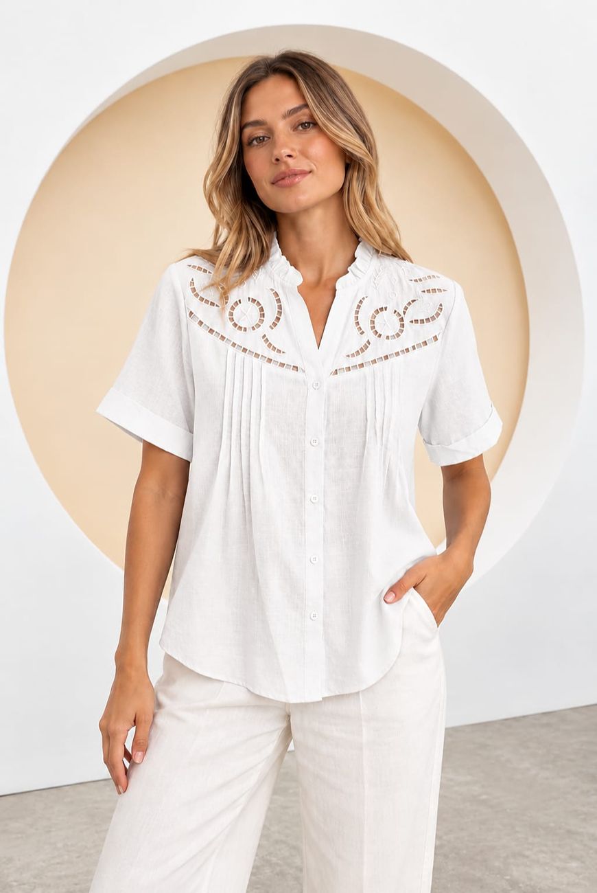 Camisa Mora Bordada