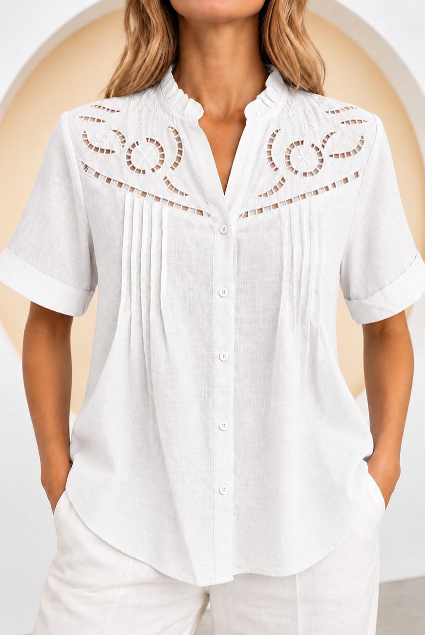 Camisa Mora Bordada