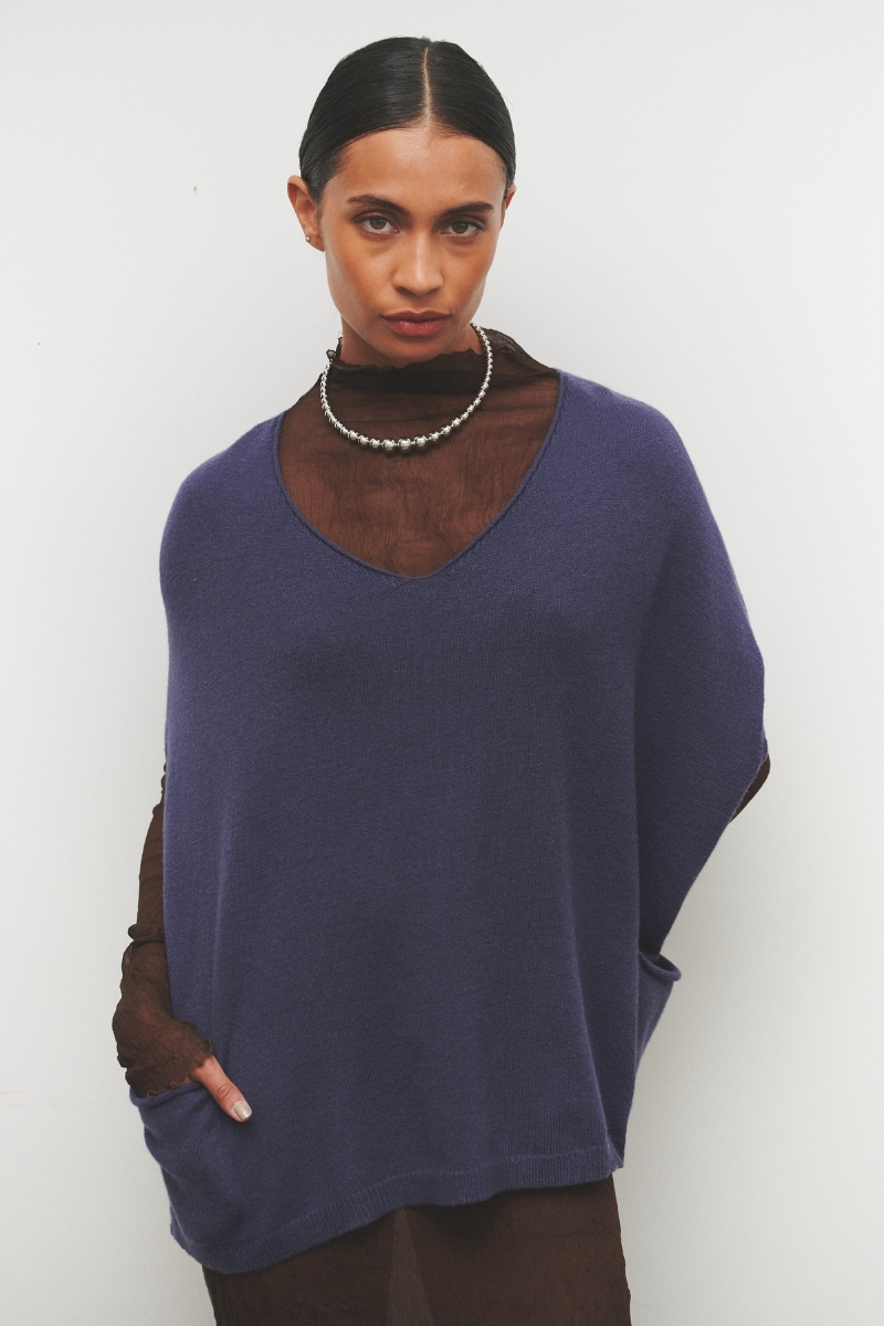 Poncho Tania Con Bolsillo