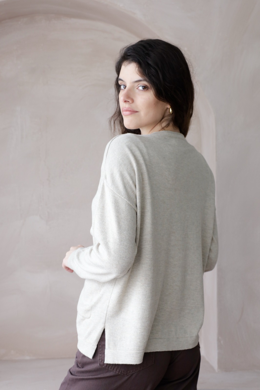 Sweater Loly Con Bolsillo