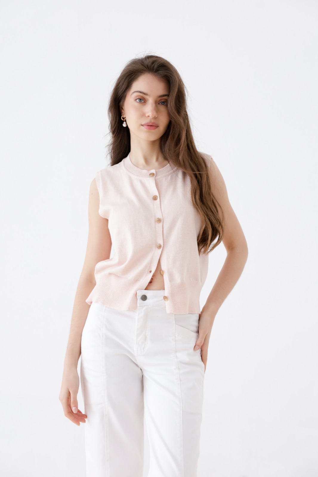 Chaleco Fabiana Con Botones