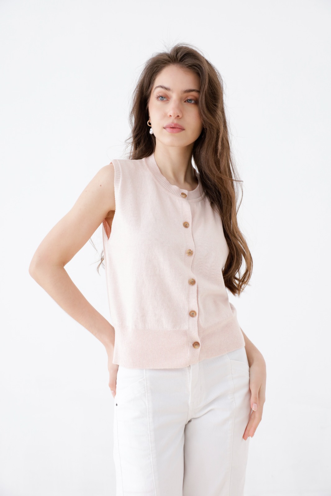 Chaleco Fabiana Con Botones