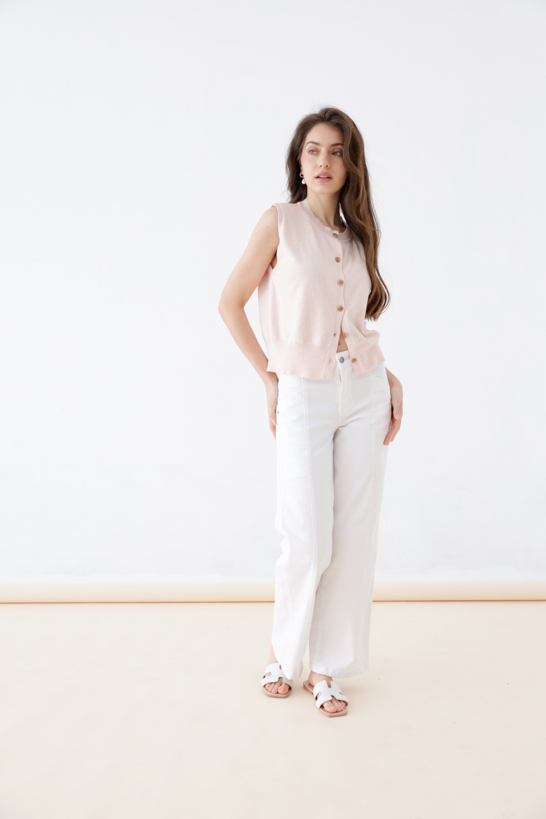 Chaleco Fabiana Con Botones