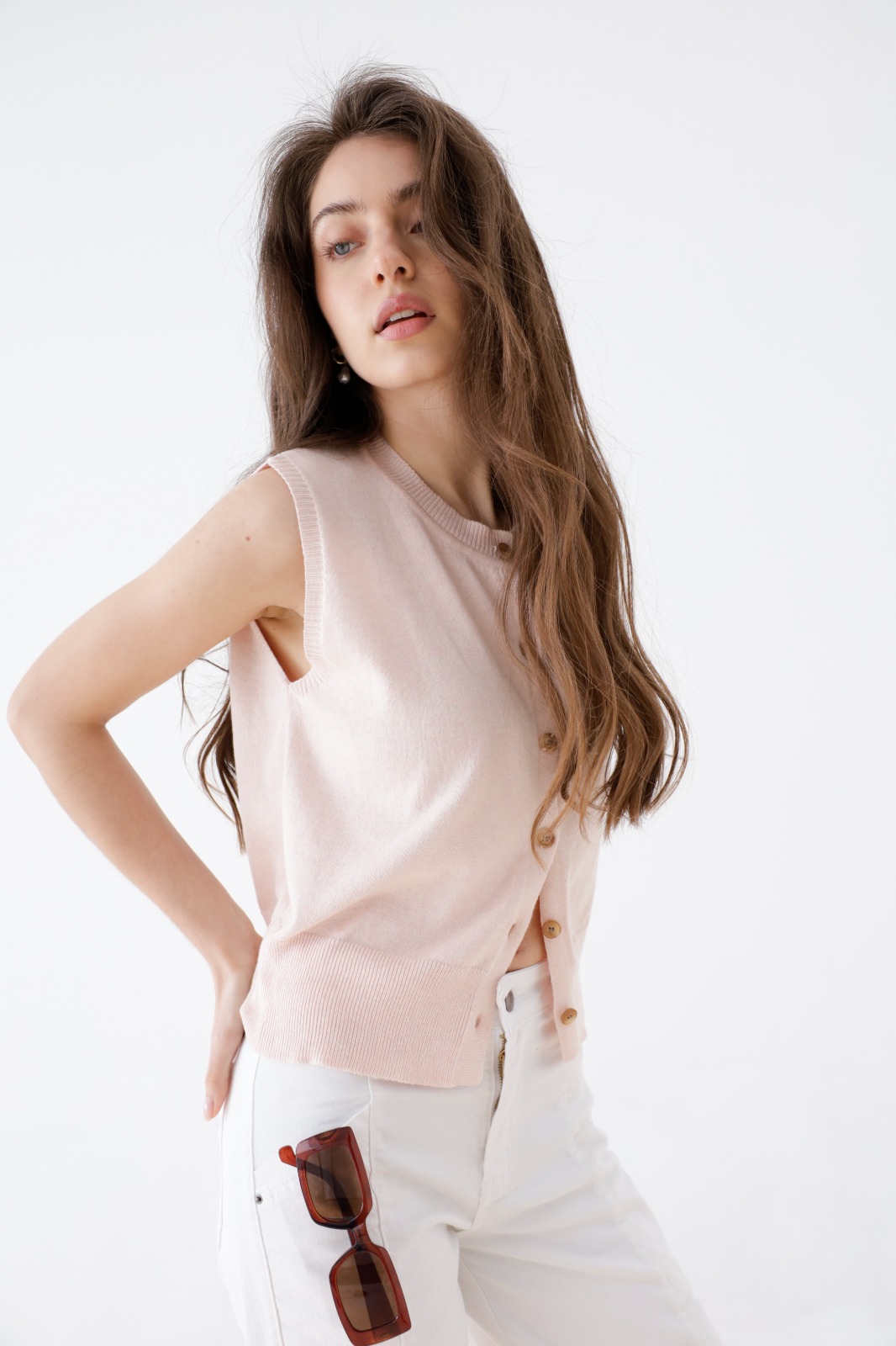 Chaleco Fabiana Con Botones