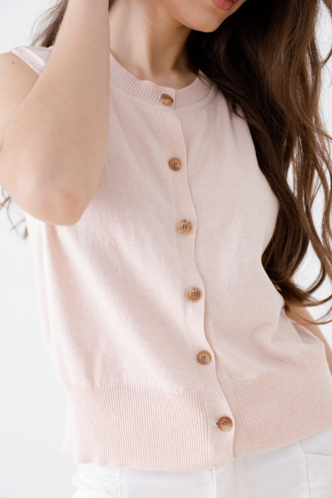 Chaleco Fabiana Con Botones