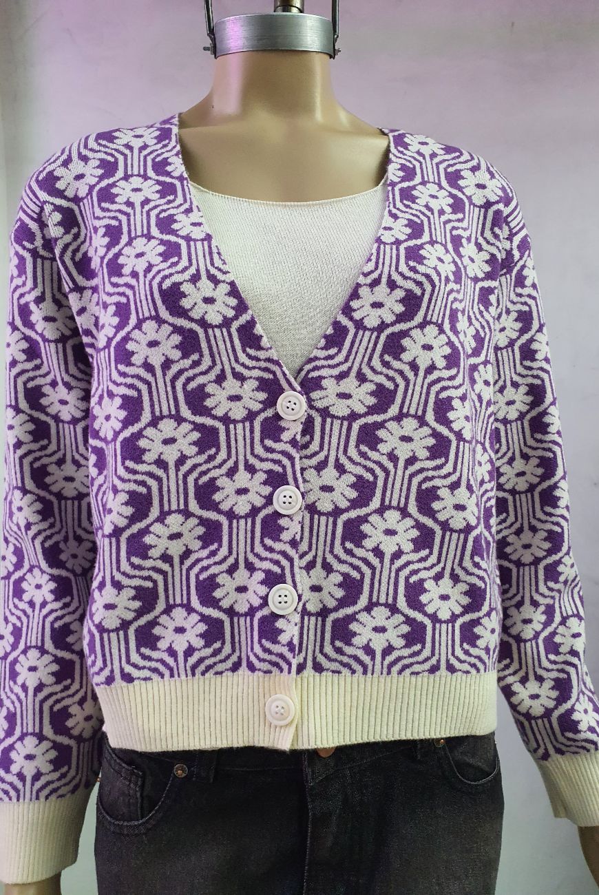 Saco Lourdes Con Botones