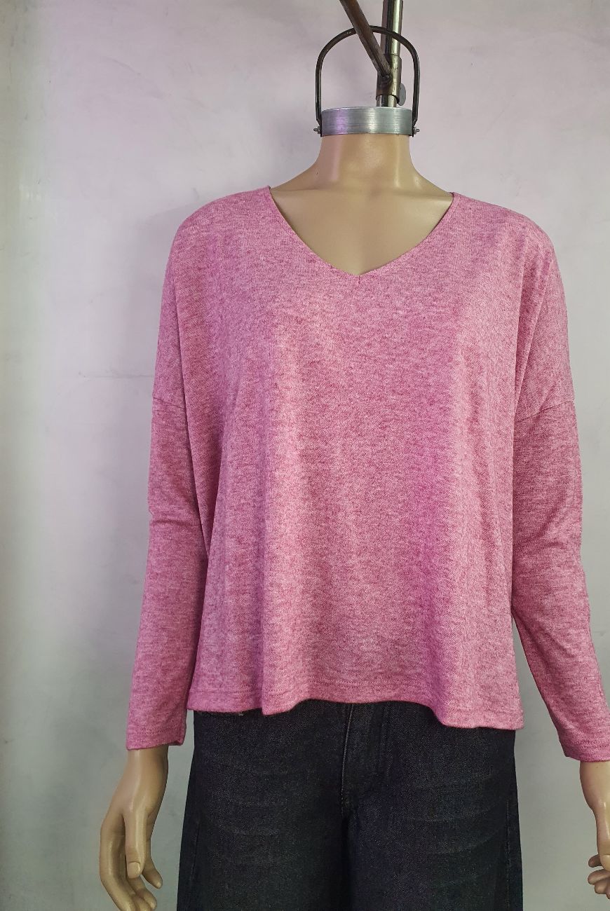 Camiseta Lanilla Escote en V