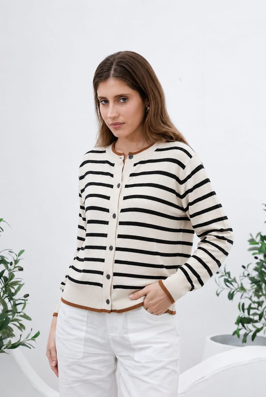 Saco Clara Con Botones