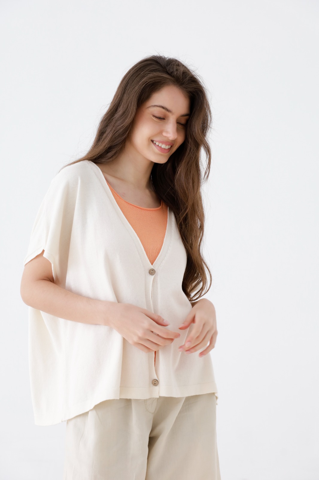 Chaleco Ludmila Con Botones