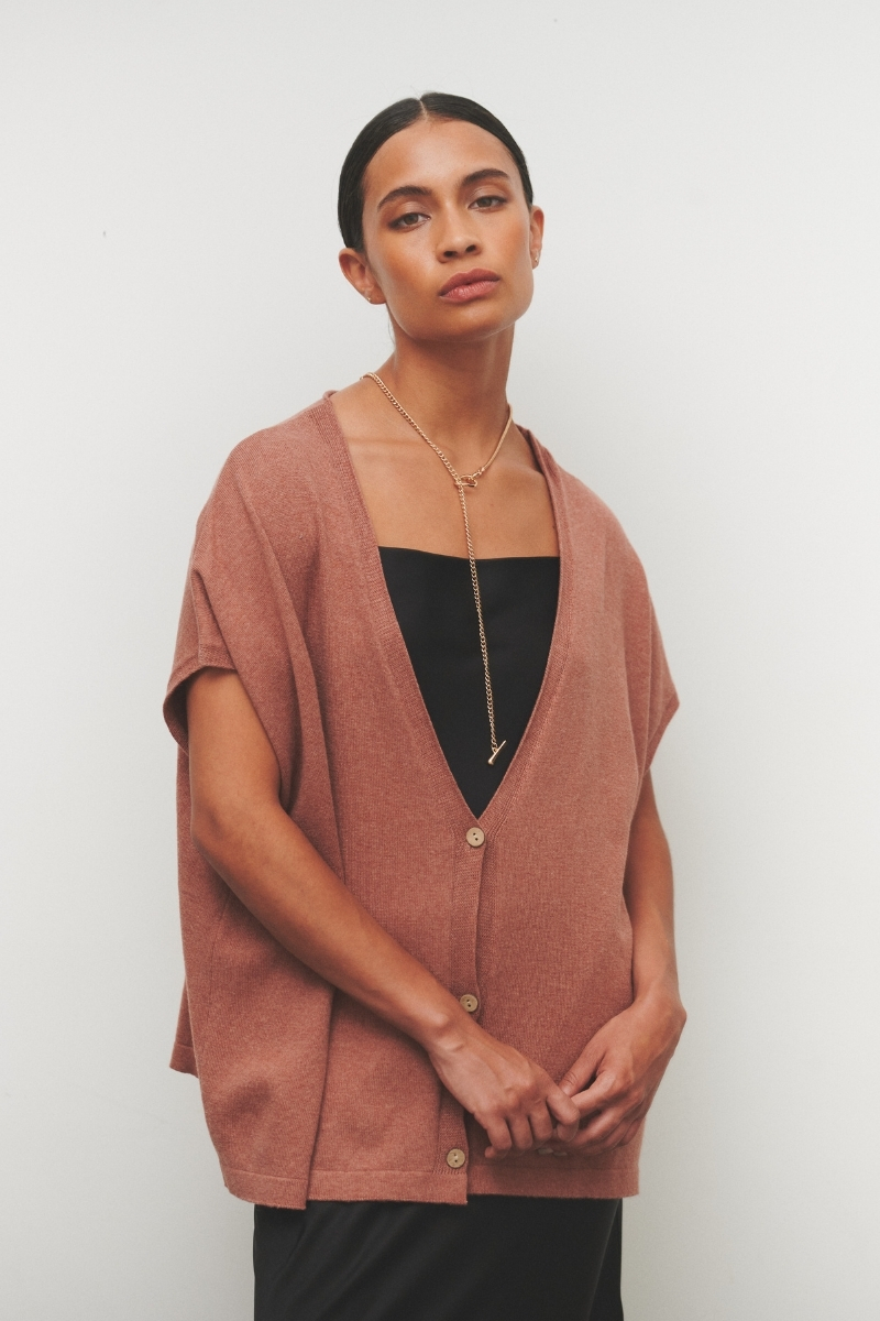 Chaleco Ludmila Con Botones