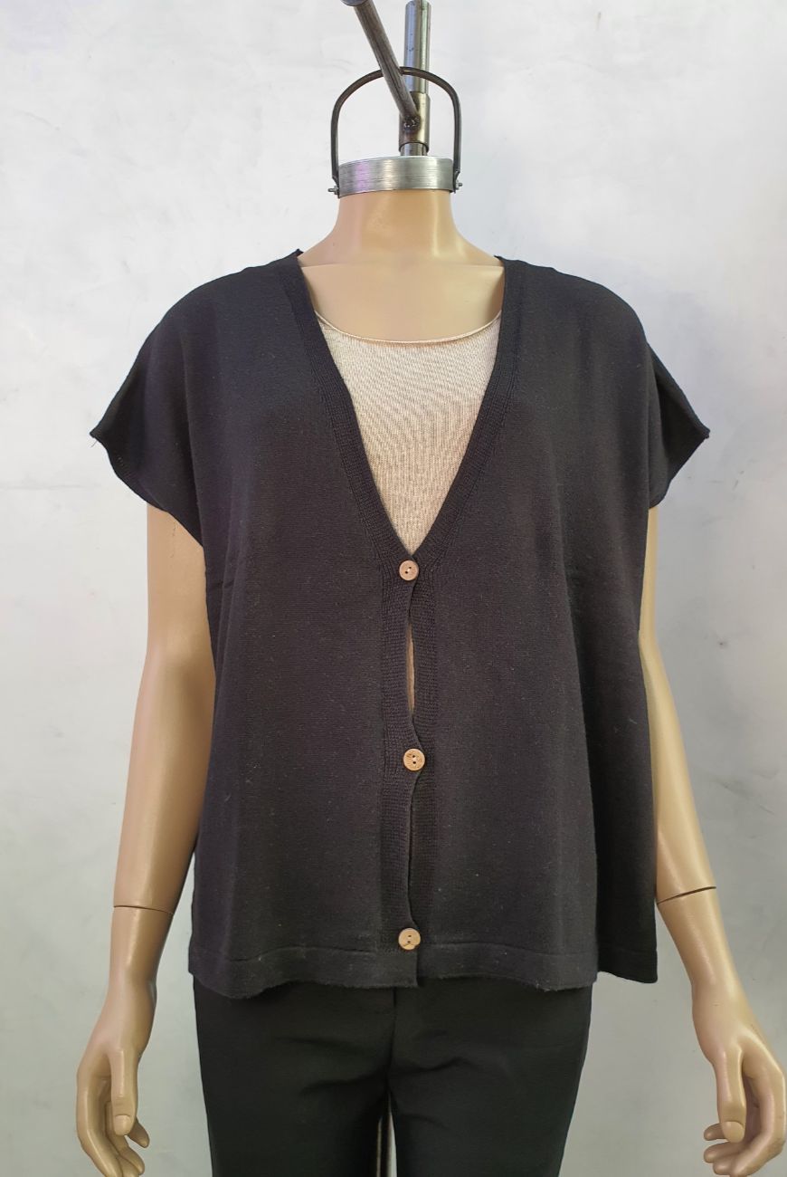 Chaleco Ludmila Con Botones