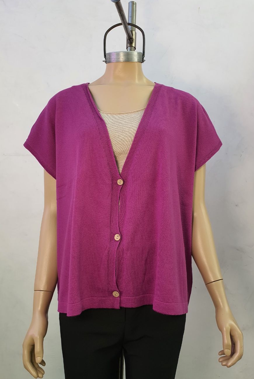 Chaleco Ludmila Con Botones