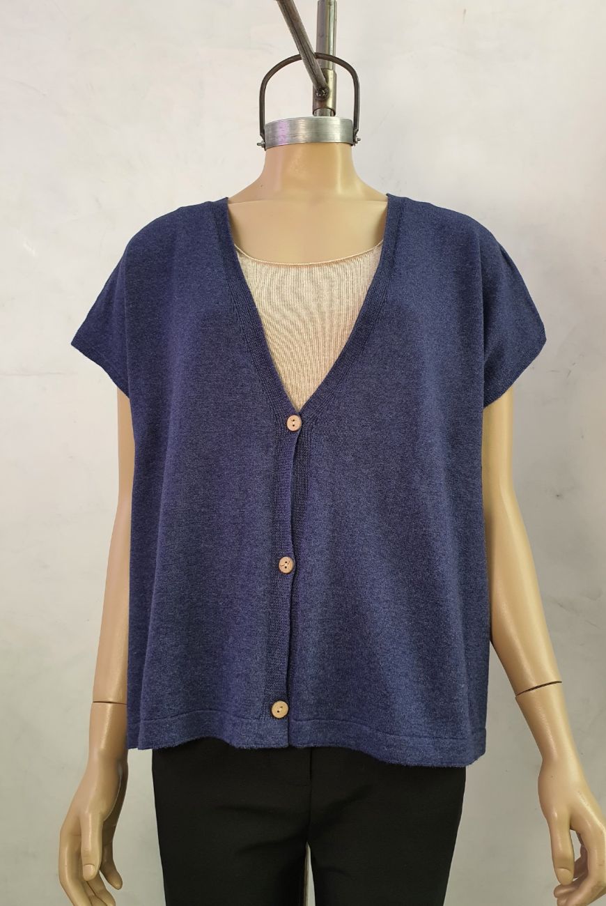 Chaleco Ludmila Con Botones