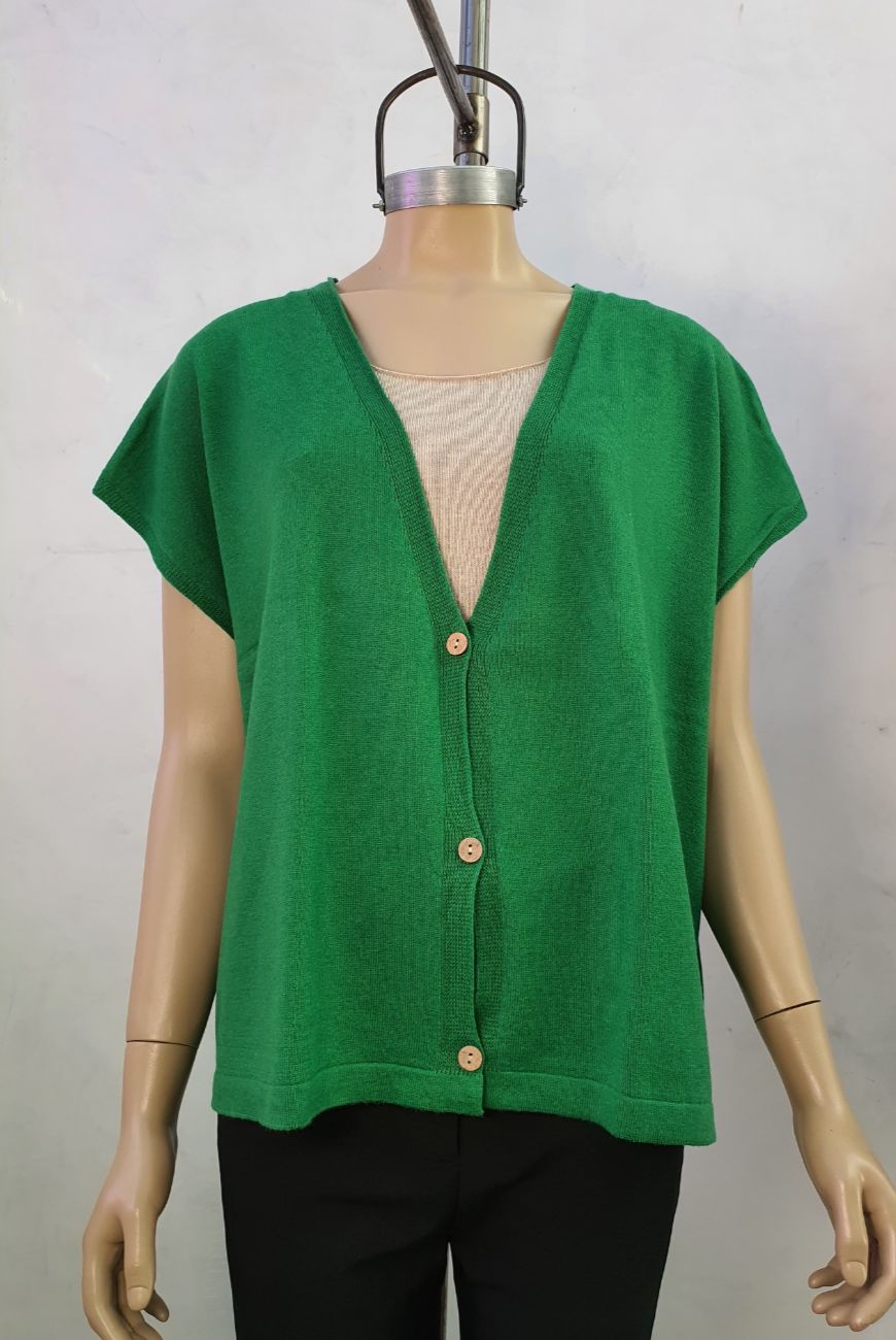 Chaleco Ludmila Con Botones