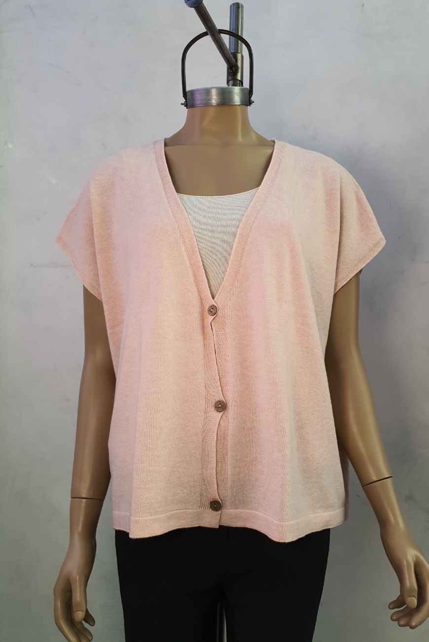 Chaleco Ludmila Con Botones