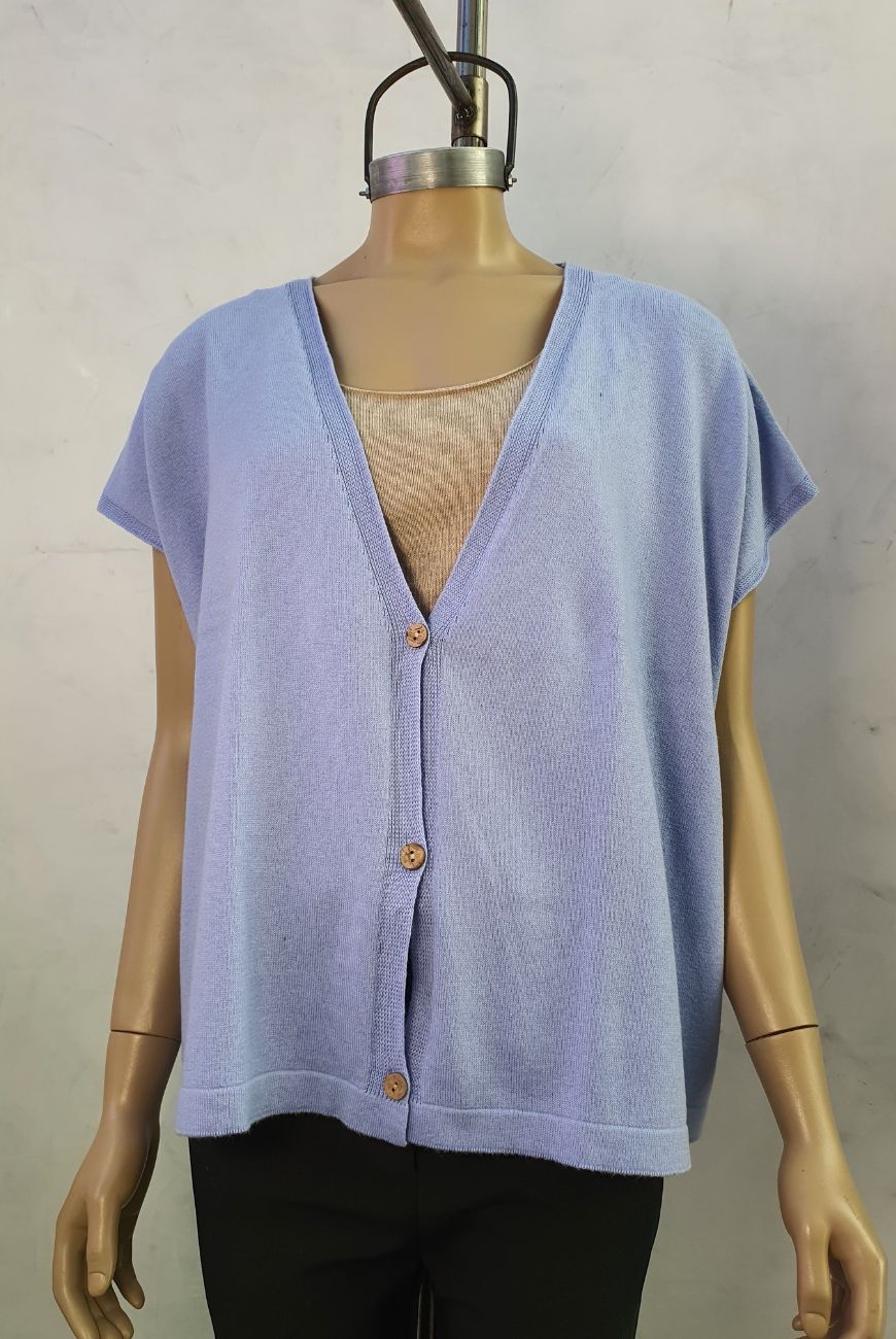 Chaleco Ludmila Con Botones