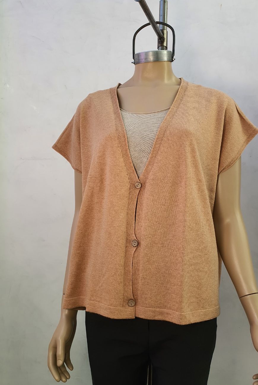 Chaleco Ludmila Con Botones