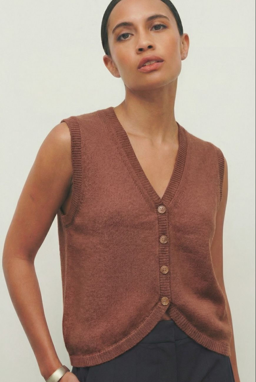 Chaleco Dara Con Botones