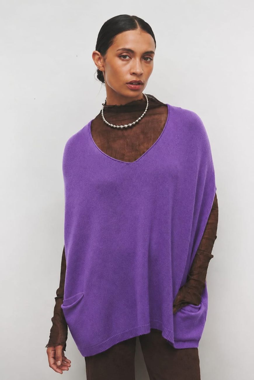 Poncho Tania Con Bolsillo