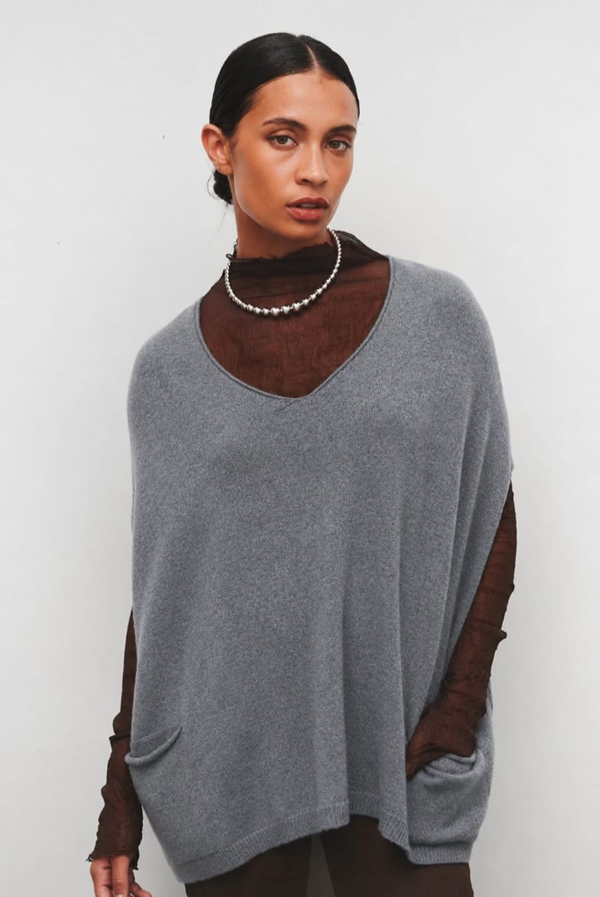 Poncho Tania Con Bolsillo