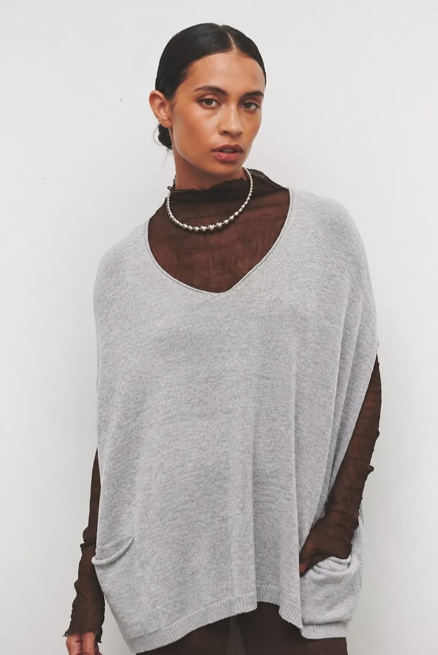 Poncho Tania Con Bolsillo