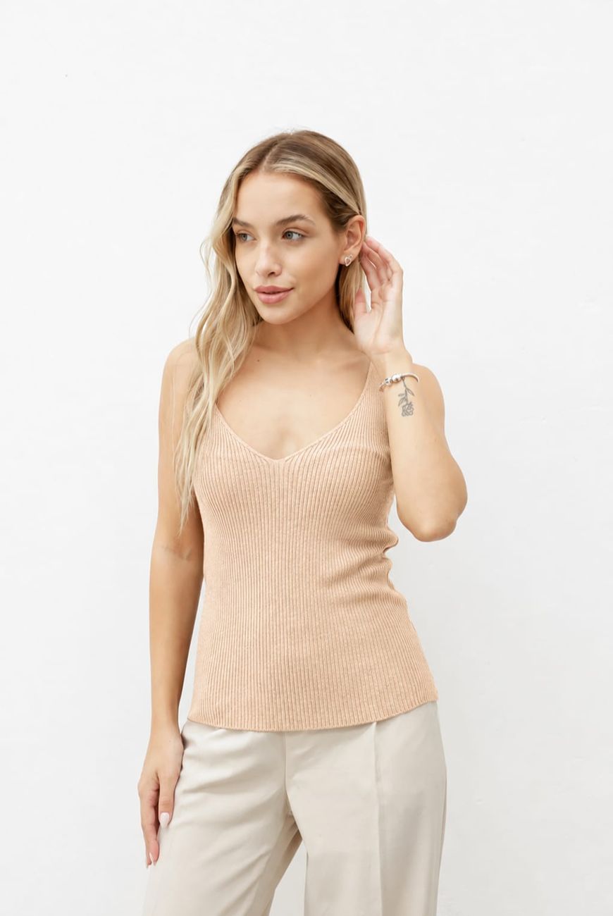Musculosa Vanina En V