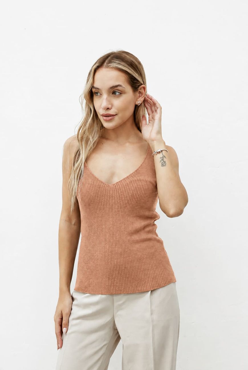 Musculosa Vanina En V