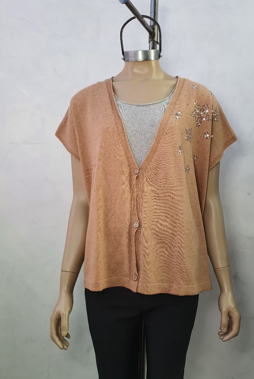 Chaleco Guadalupe Con Tachas