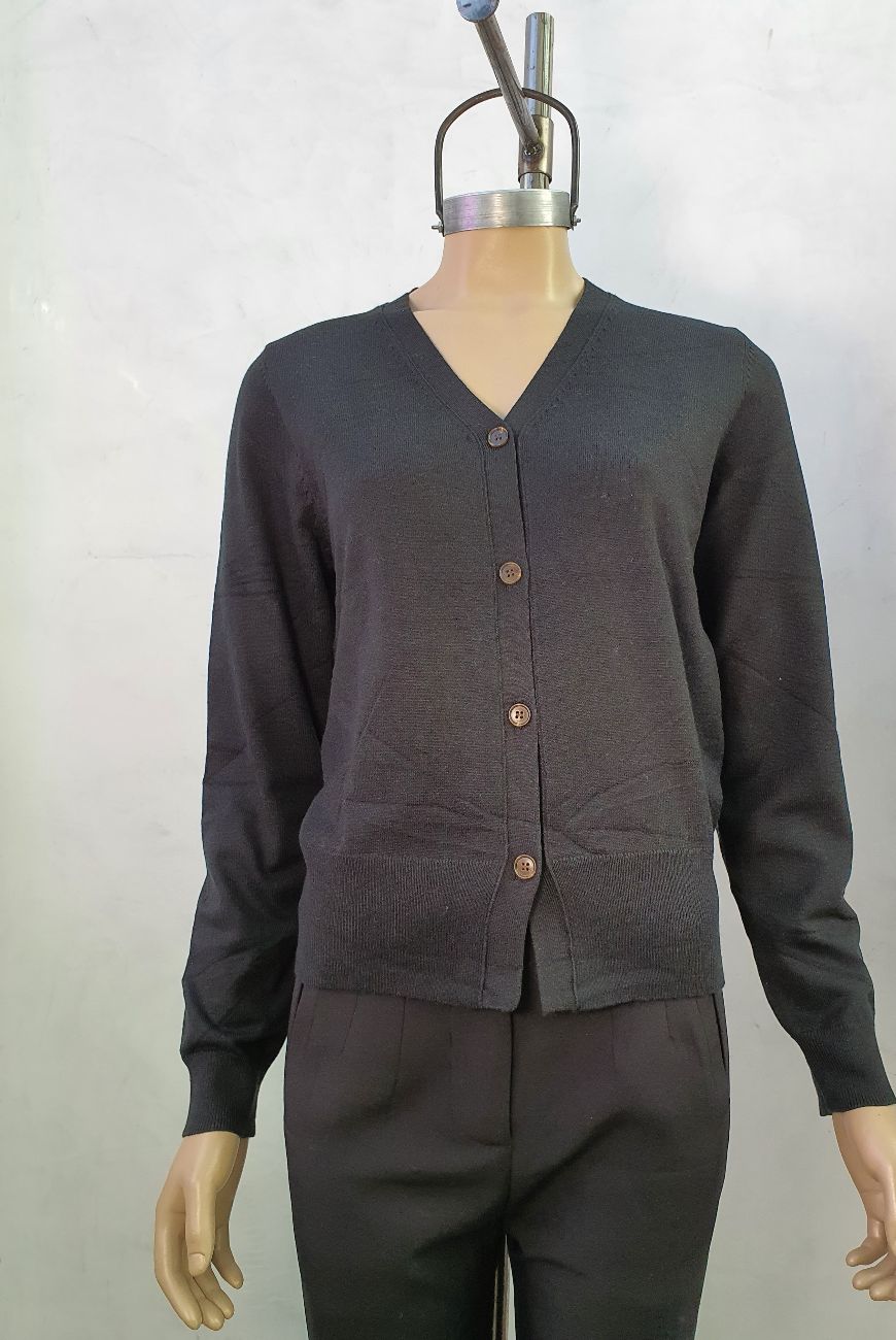 Saco Rebeca En V con Botones