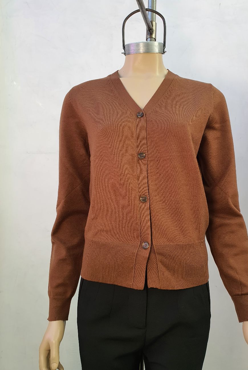 Saco Rebeca En V con Botones