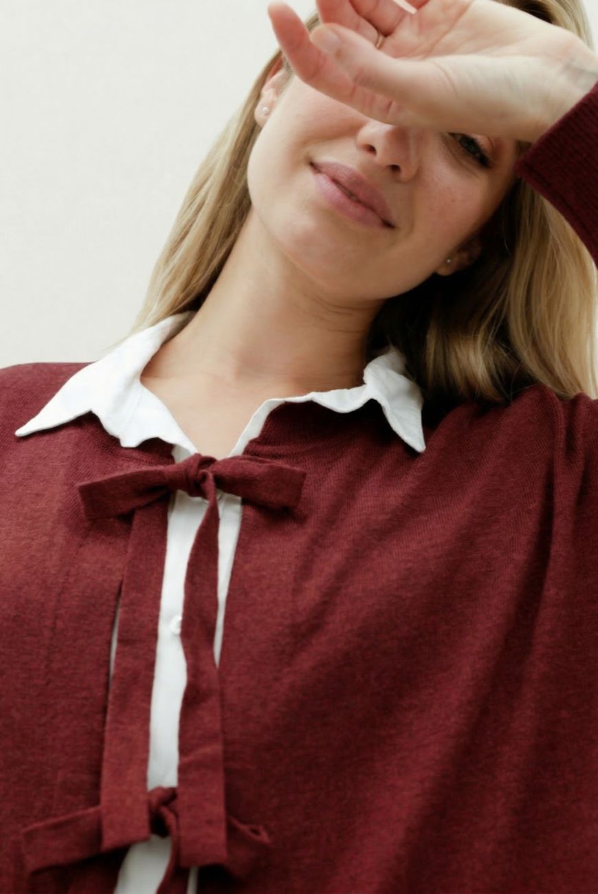 Saco Aurora Con Tiras