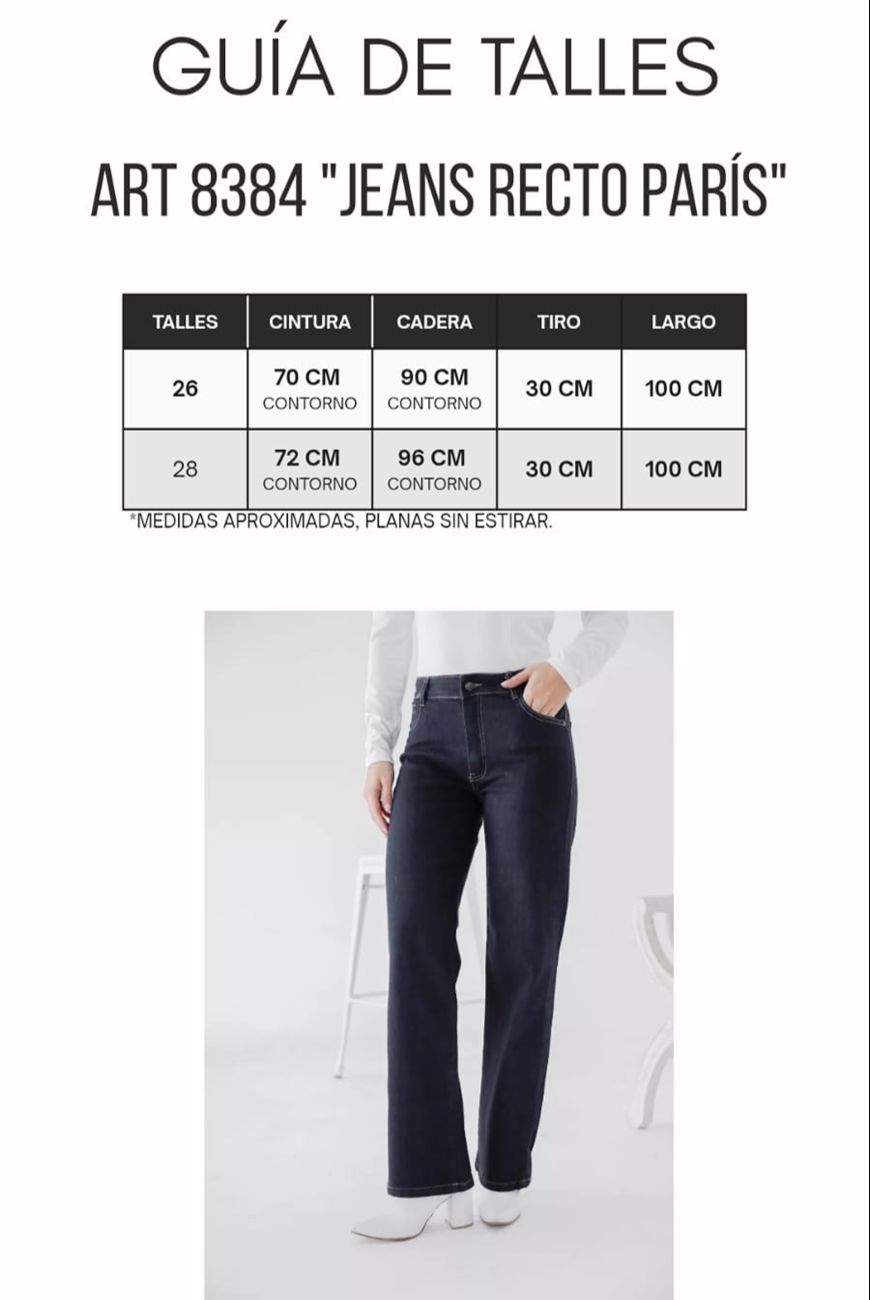 Jeans Recto Paris