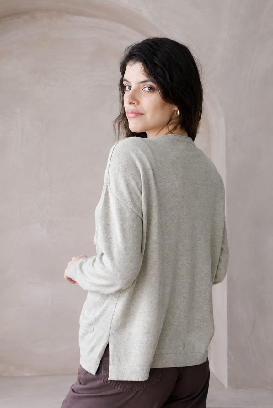 Sweater Loly Con Bolsillo
