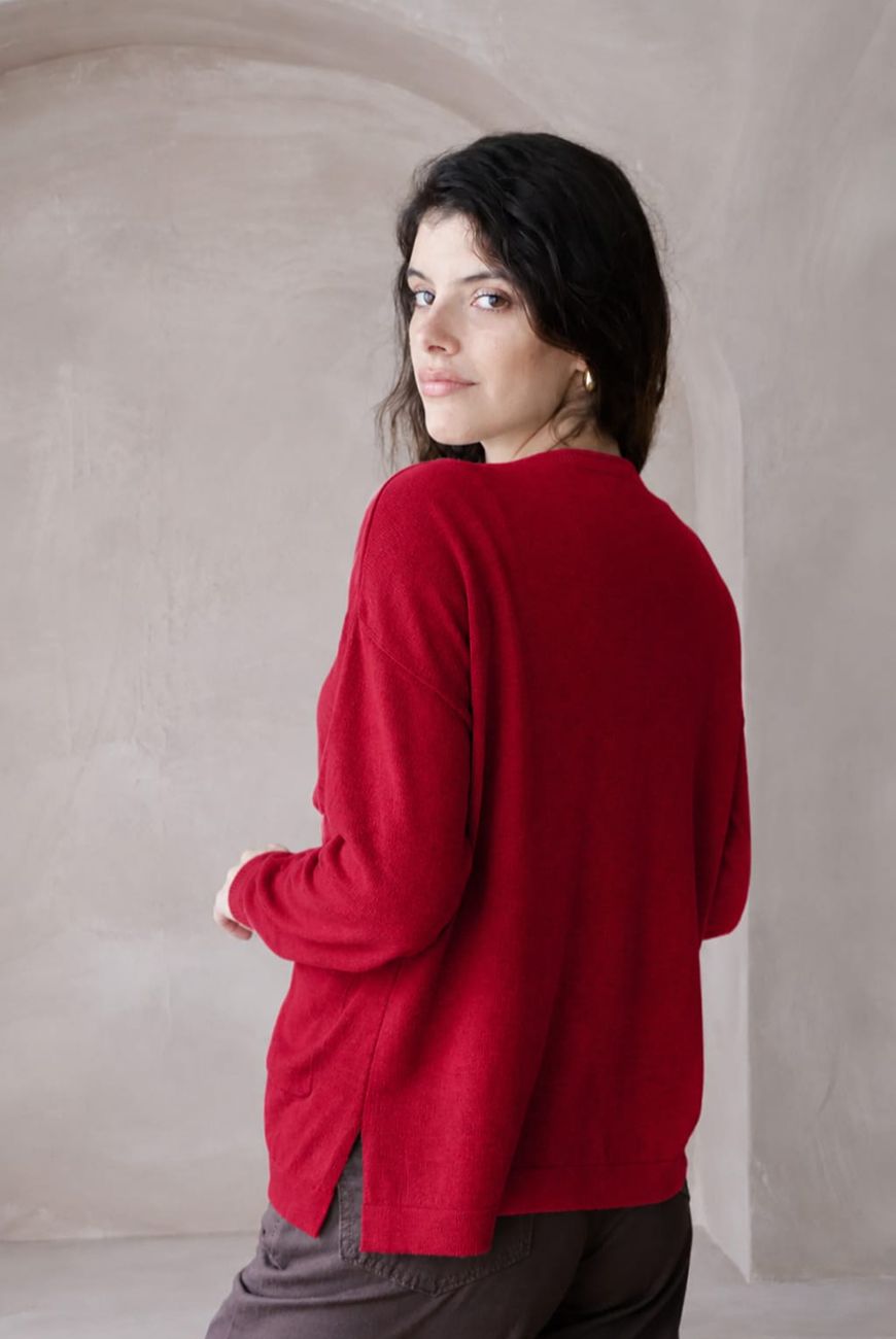 Sweater Loly Con Bolsillo