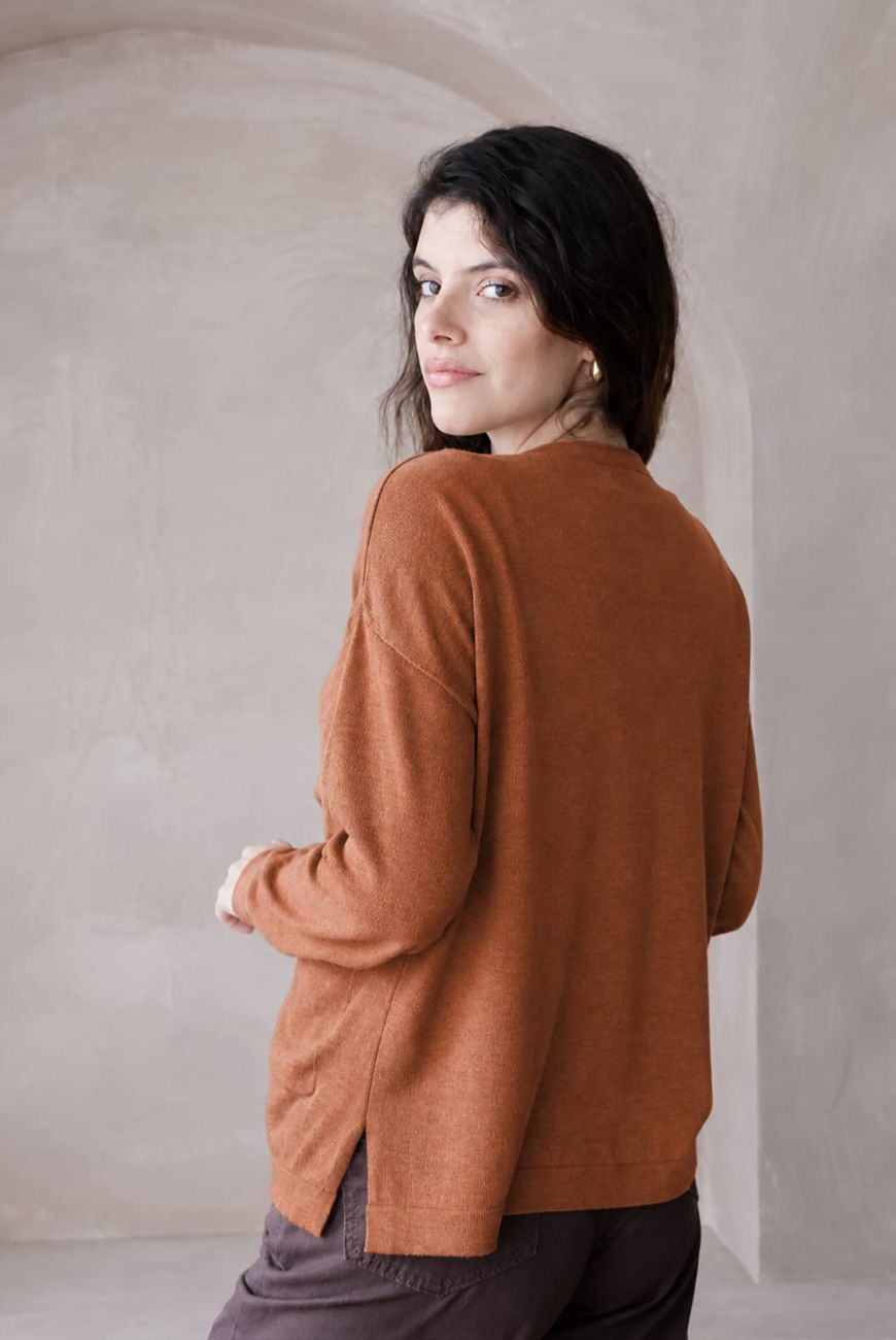 Sweater Loly Con Bolsillo