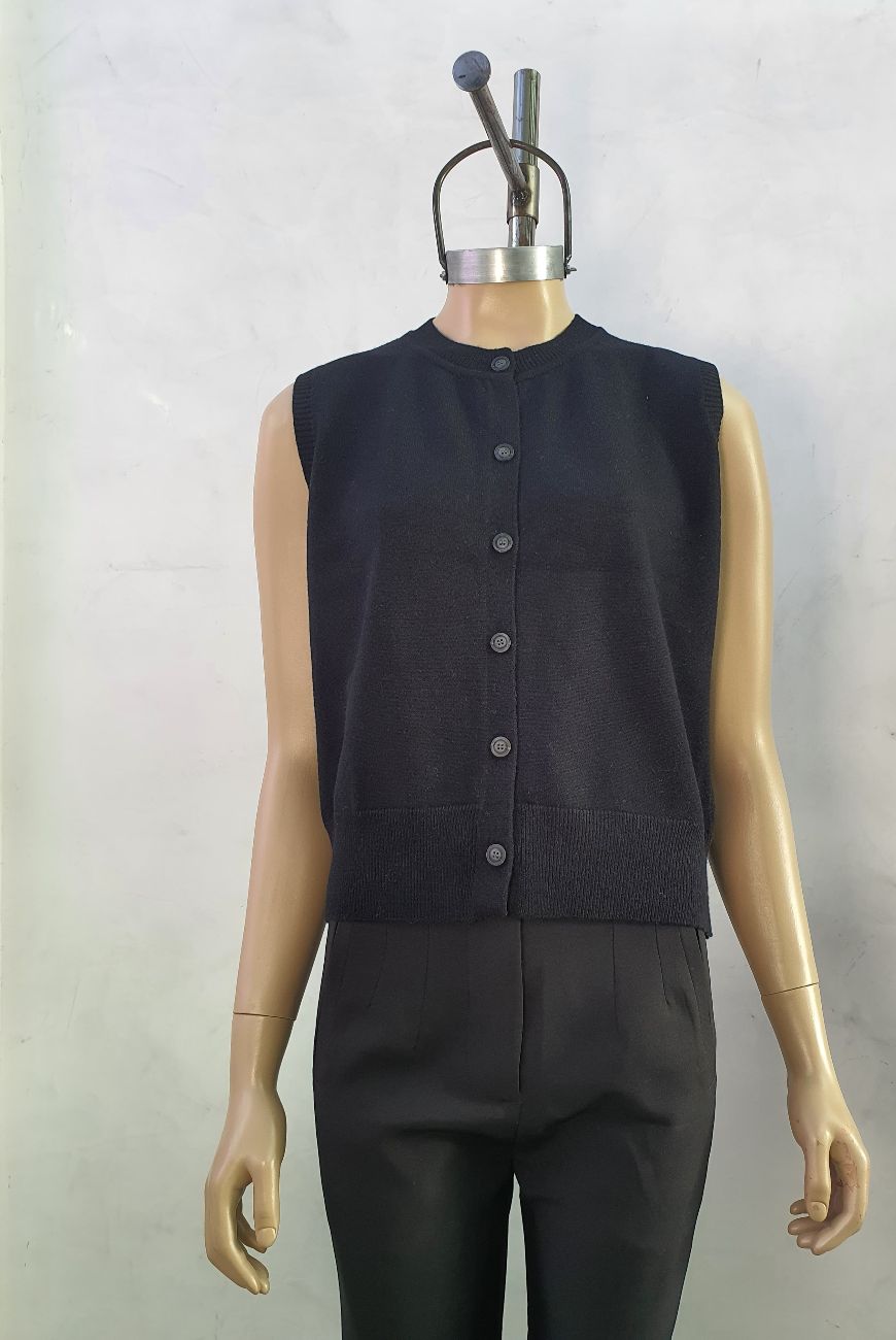 Chaleco Cuello Redondo Eugenia