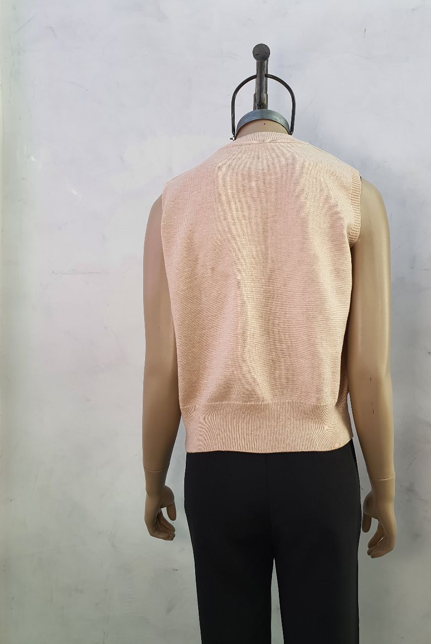 Chaleco Cuello Redondo Eugenia