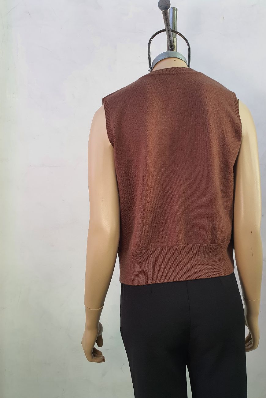 Chaleco Cuello Redondo Eugenia