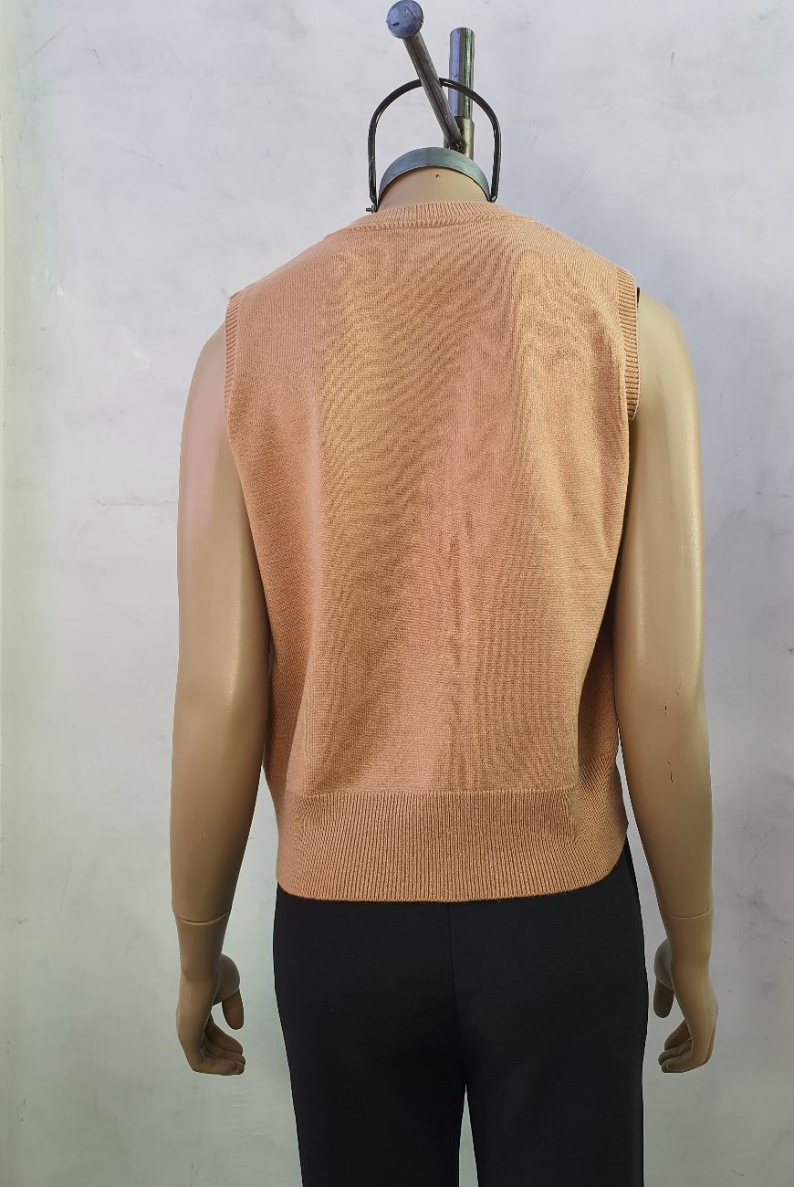 Chaleco Cuello Redondo Eugenia