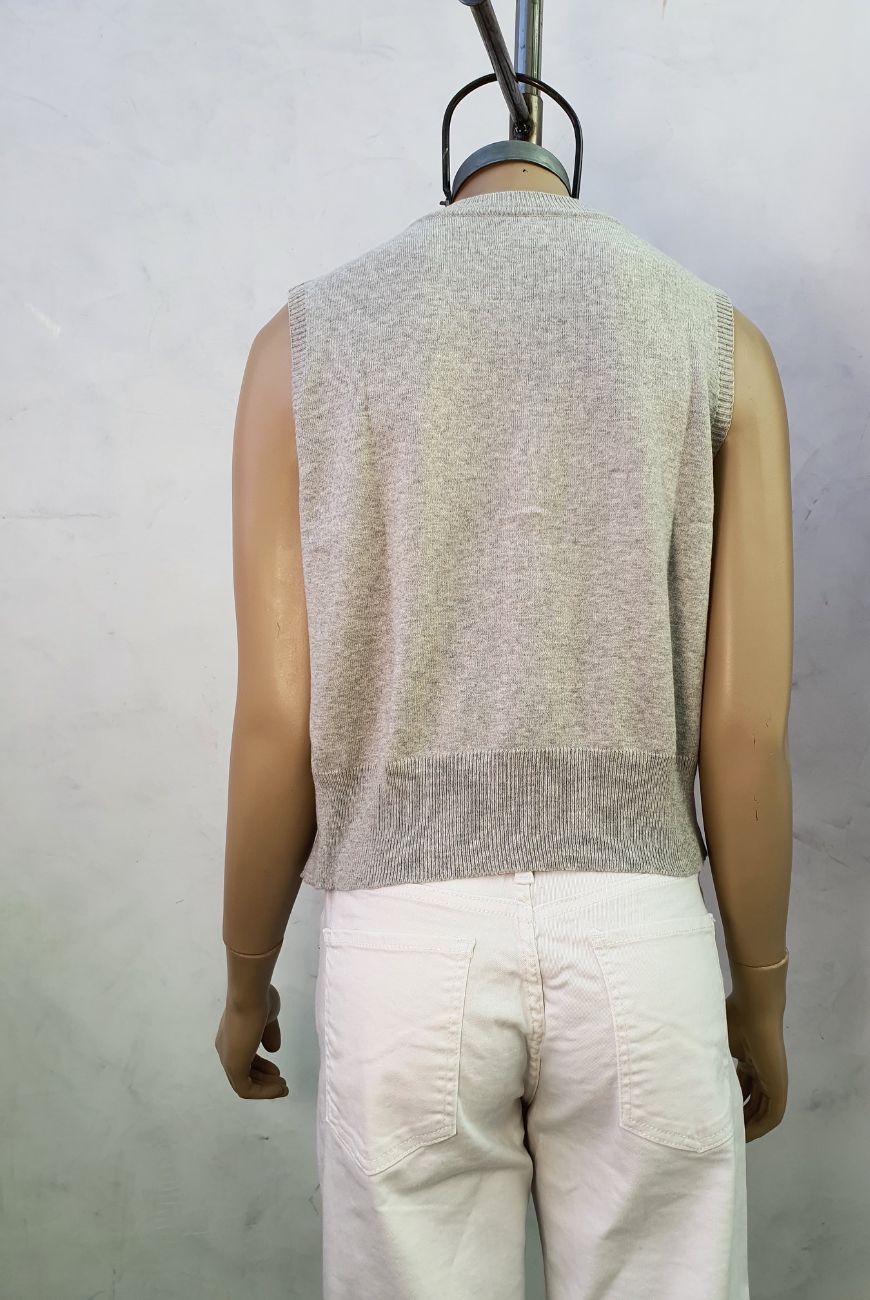 Chaleco Fabiana Con Botones