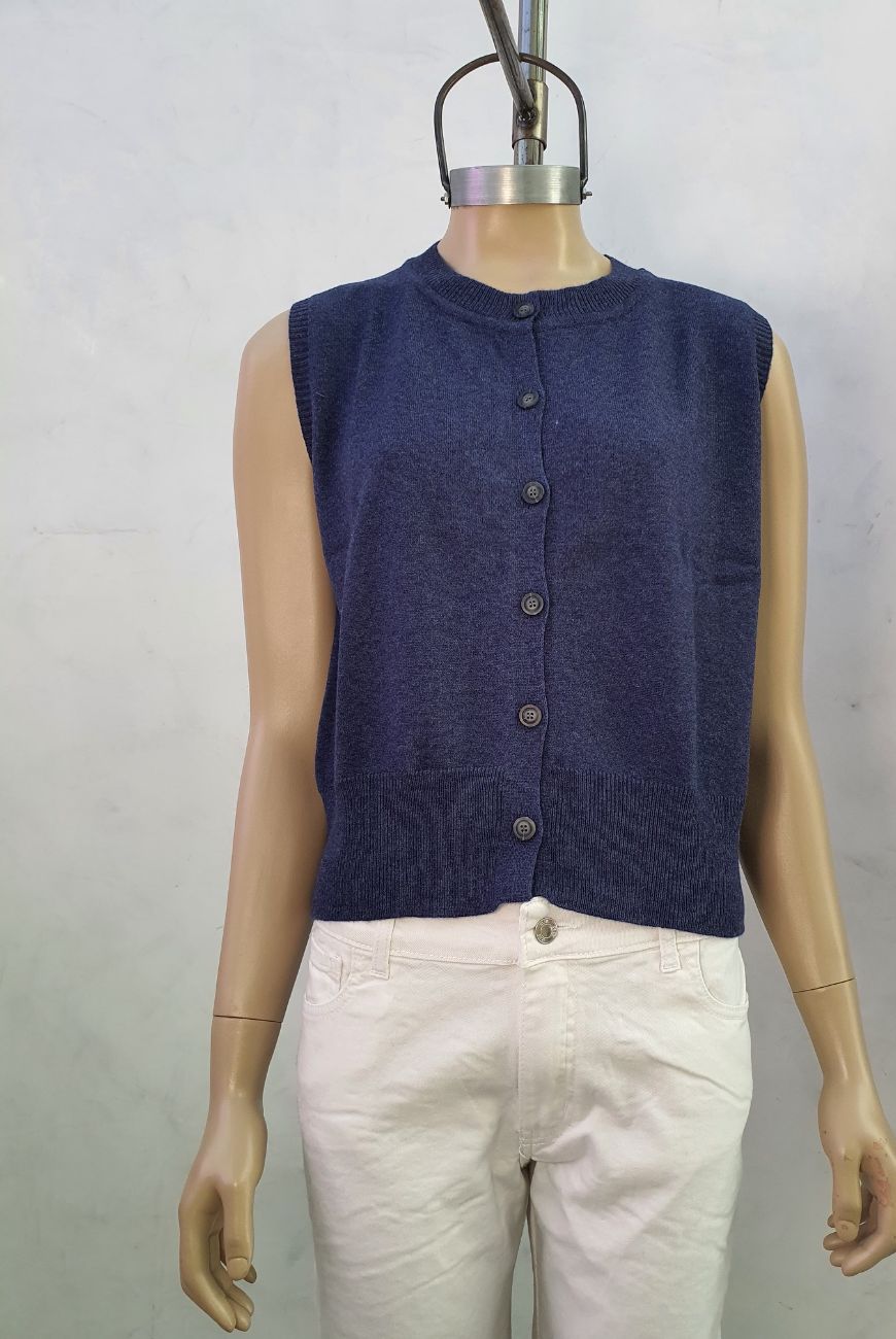 Chaleco Fabiana Con Botones