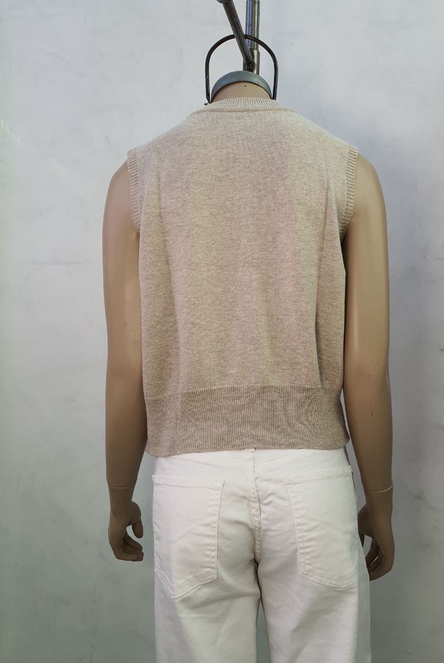 Chaleco Fabiana Con Botones